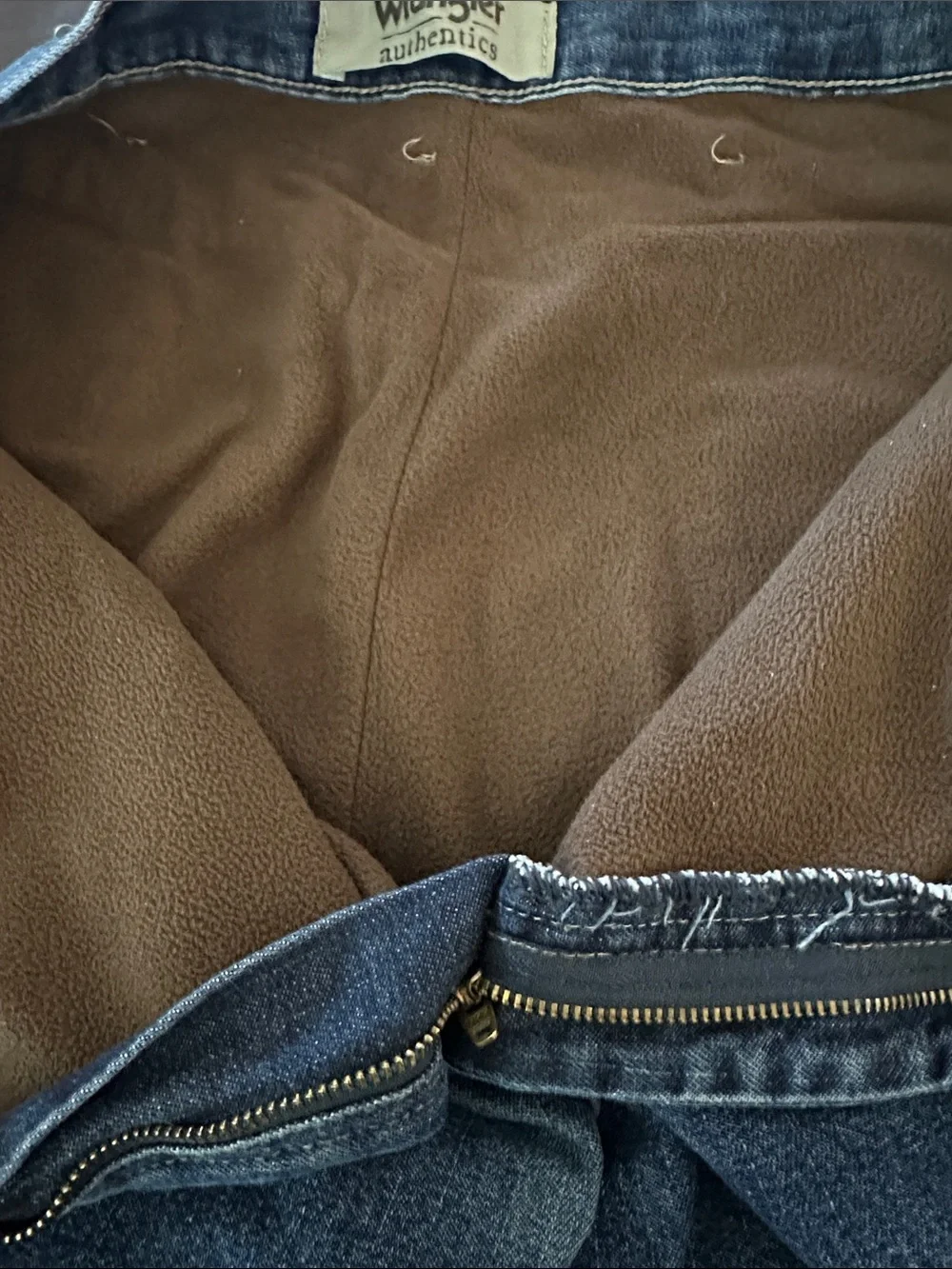 Wrangler Authentic’s  Insulated Carpenter Jeans 35/34